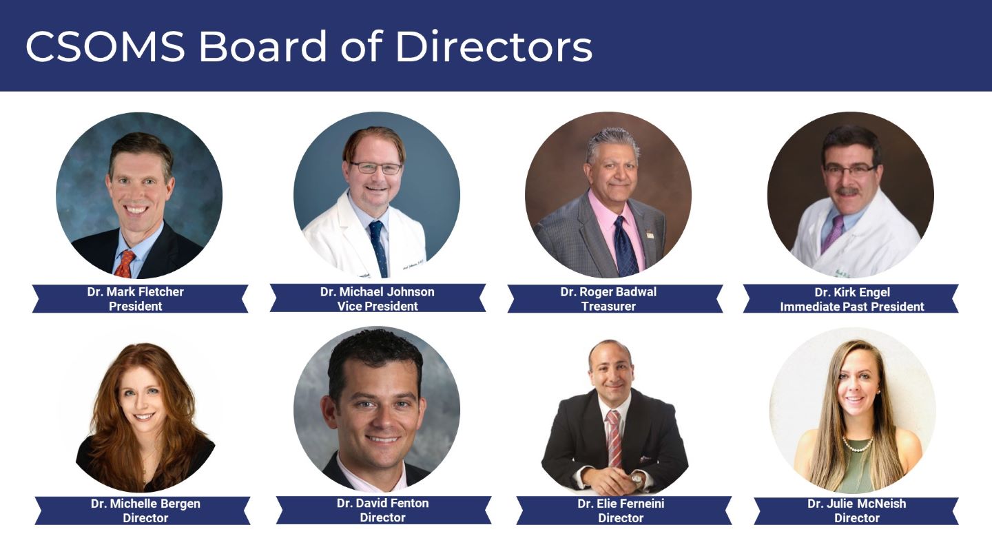 Board of Directors Bloomfield CT Connecticut Society of Oral and